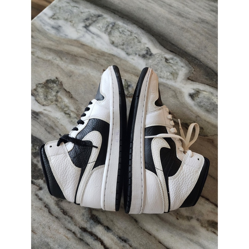 Air Jordan 1 Mid SE Split Homage Black White DR0501 101 Men's Size 9 - Picture 5 of 8